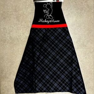 🔥SHOW SPECIAL🔥Disney Mickey Mouse Black & Red Apron